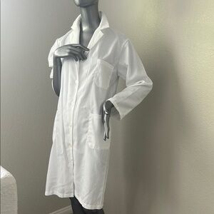 White Button-Up Coat